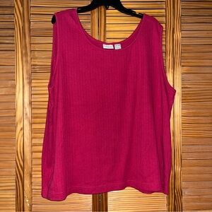 Classic Elements‎ Woman Red Tank Top 24/26W